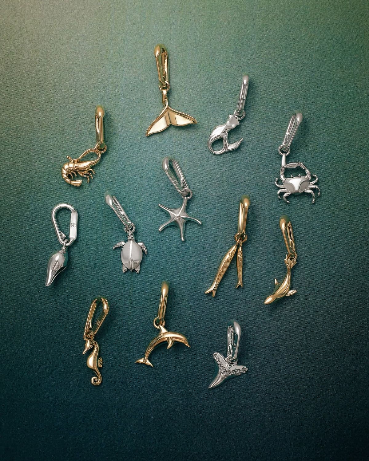 Xanthe Zodiac campaign editorial photography, fine jewellery pendants