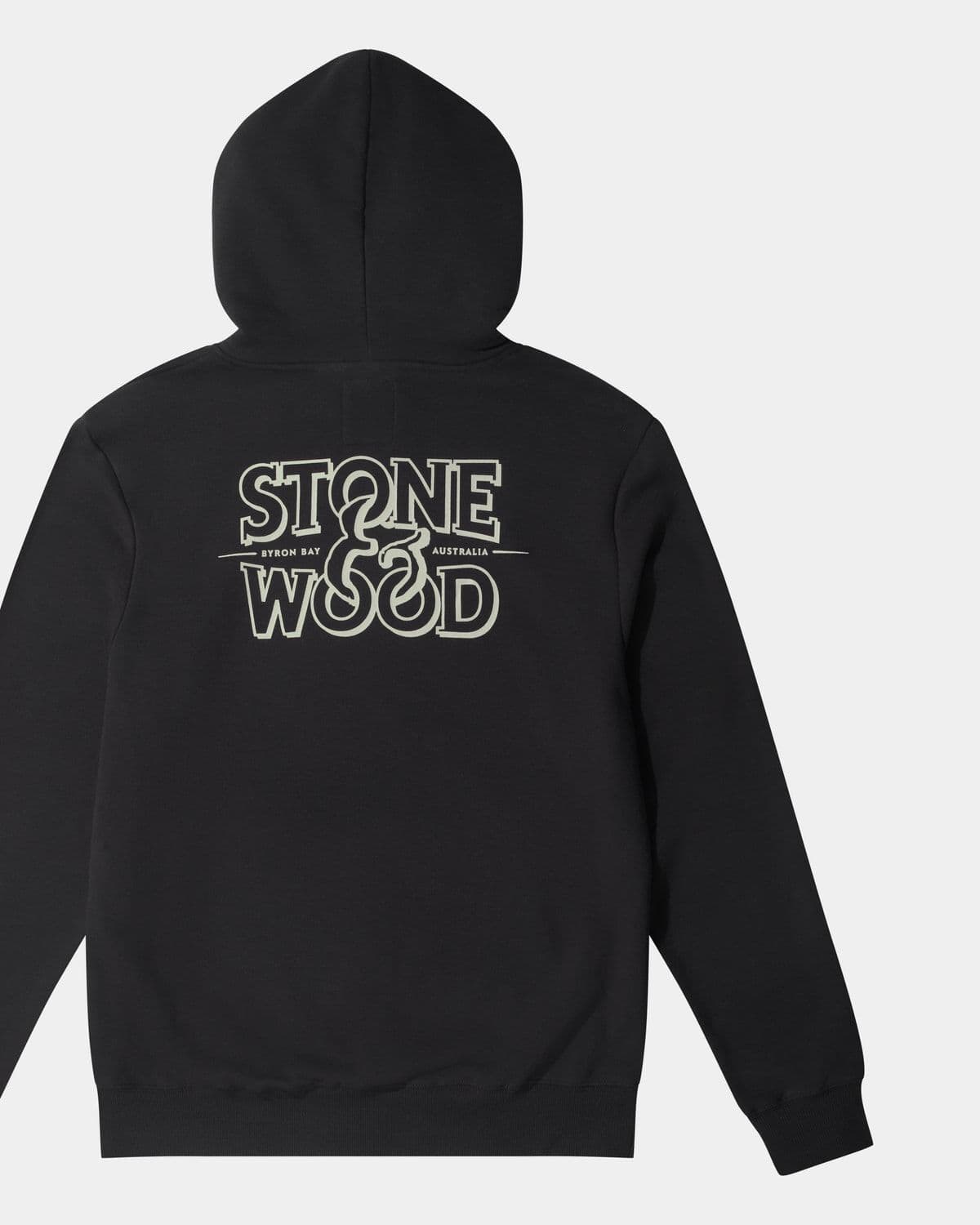 Unisex Stone & Wood Hoodie product/lifestyle photo from the August 2025 merch shoot